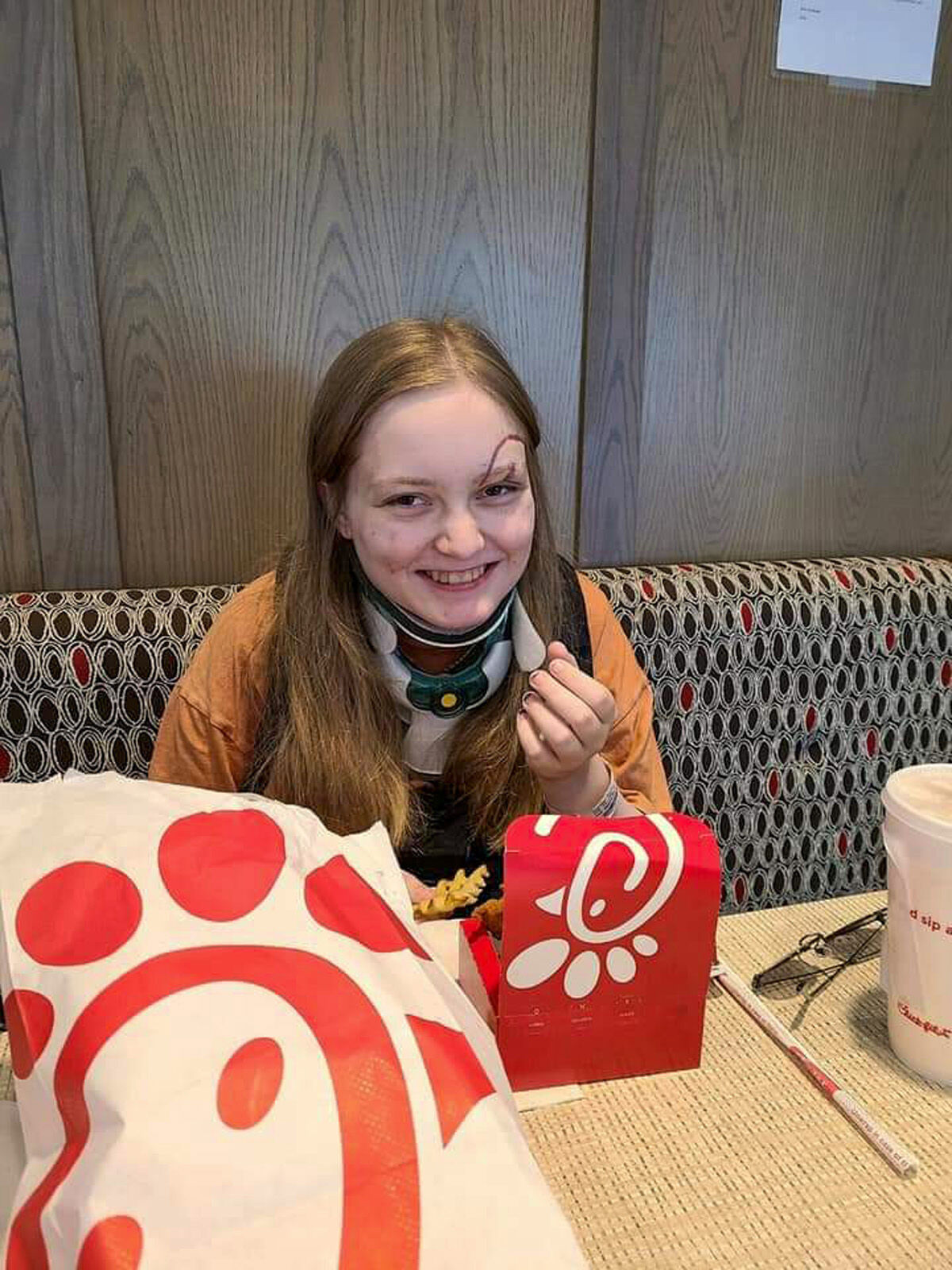 Ashley Nickerson fast food